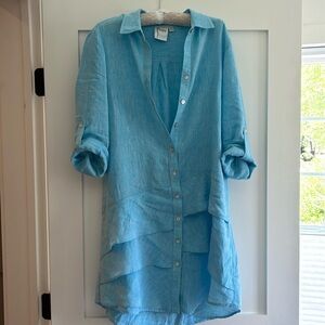Finley Blue Jenna Dress Medium